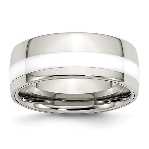 Stainless Steel with Ceramic Inlay