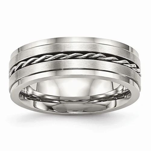 Stainless Steel Brushed Band