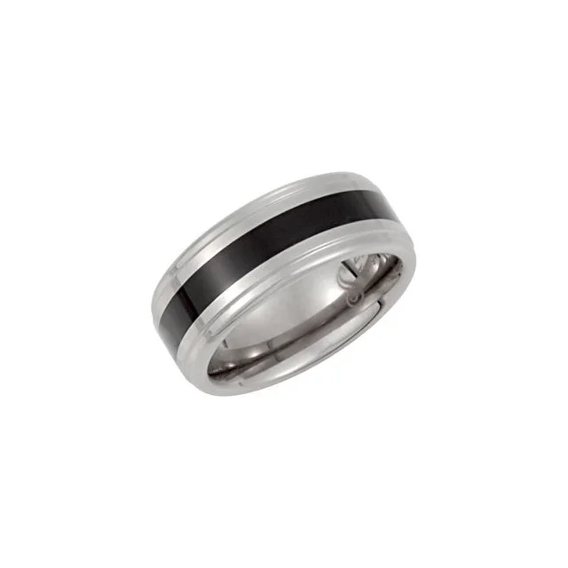 Tungsten Band with Inlay