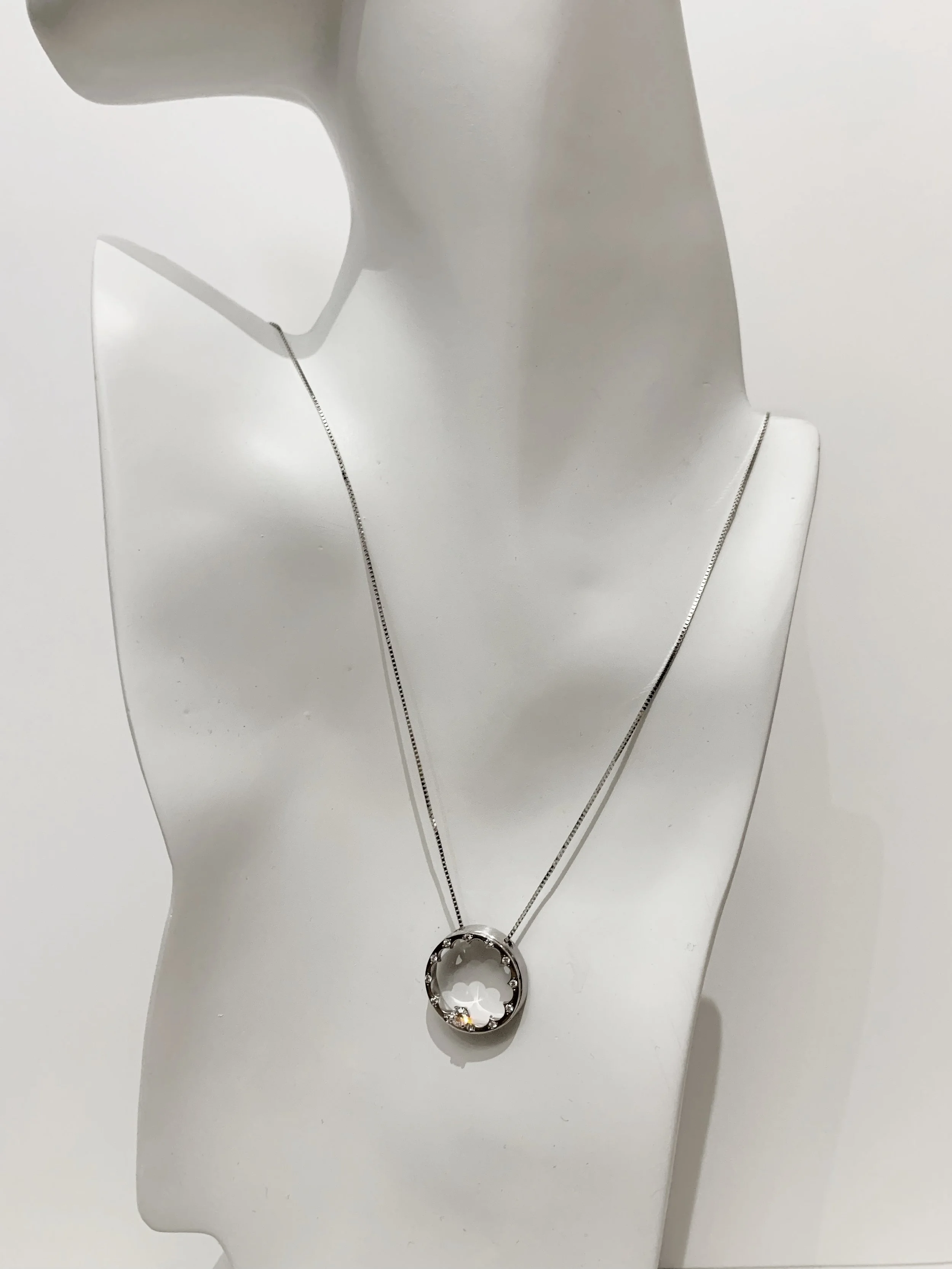 Wolfe Jewelry crafted 14K Diamond Necklace