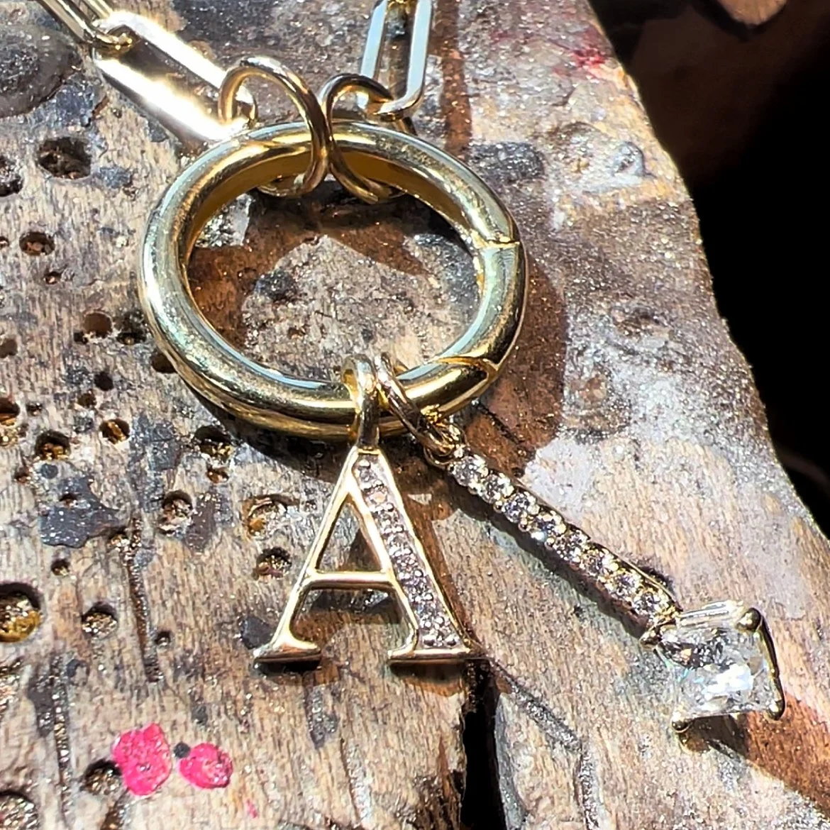 14K Personal Diamond Necklace .50cttw