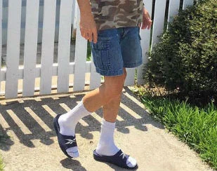 Nothing feels as good as dad socks feel.