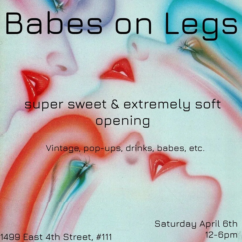 See you this Saturday for the pre-opening, softest launch of the new showroom in the arts district. 💋