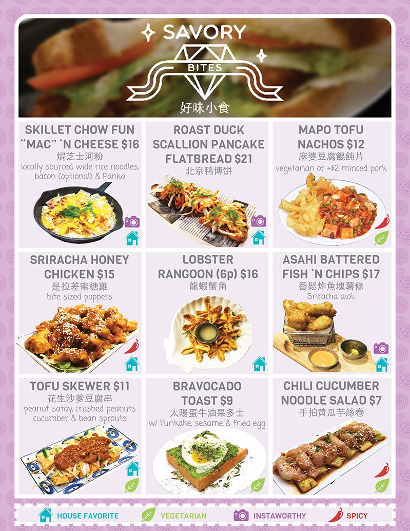 Savory Bites & Eat the Rainbow — Double Chin Restaurant