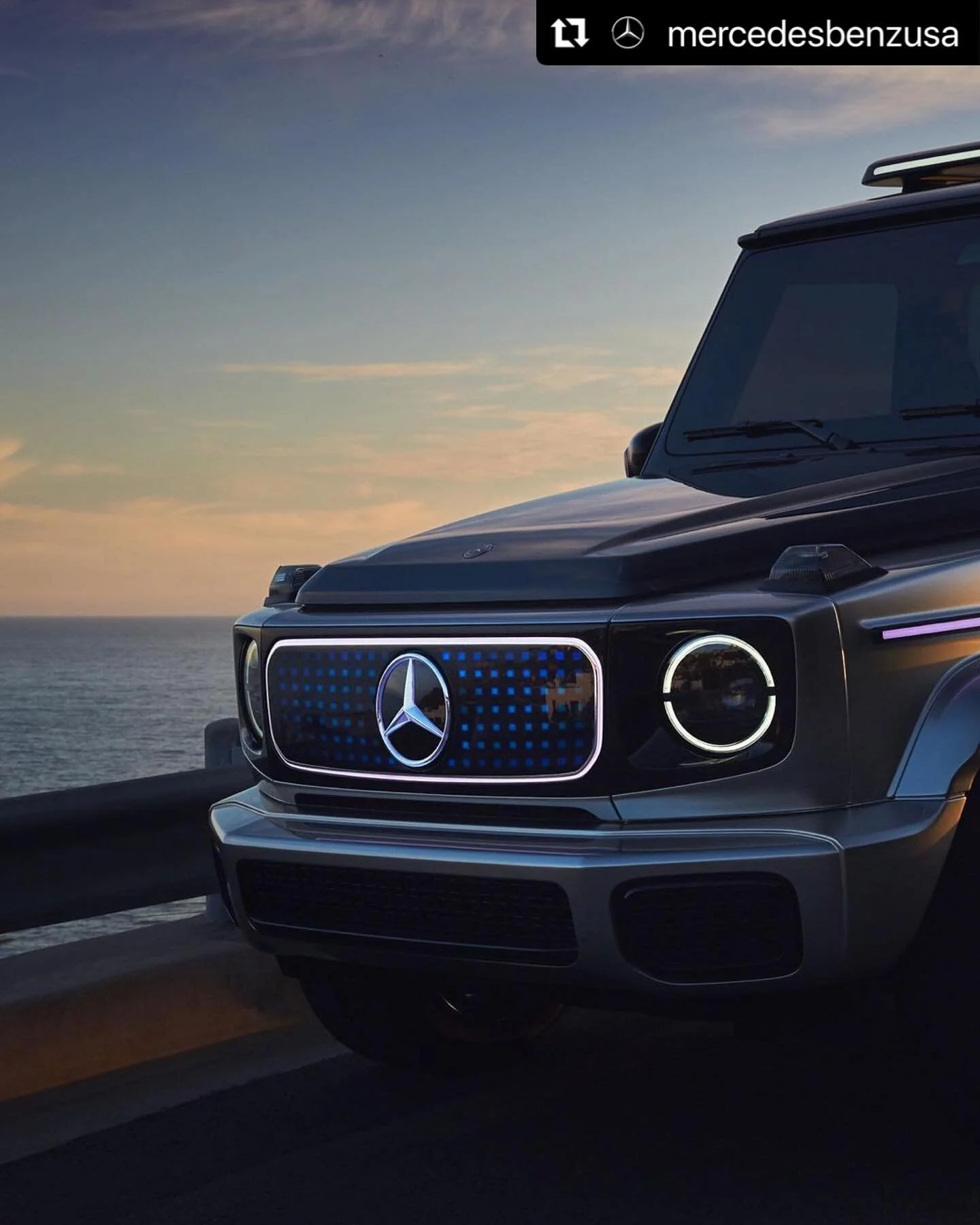 The electric wonder @mercedesbenzgclass #shotfor @mercedesbenzusa #EQG @mercedesbenz @mercedeseq
