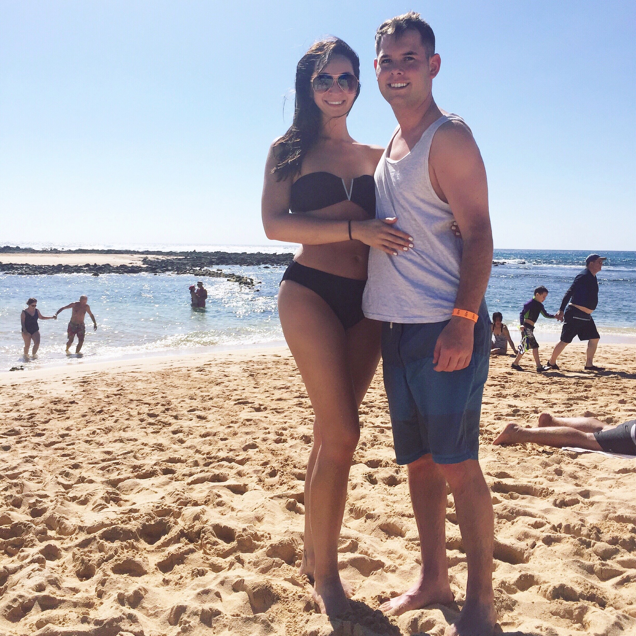 Still alive after snorkeling at Poipu