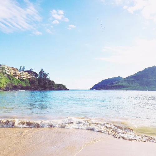 Quaint Kalapaki Beach
