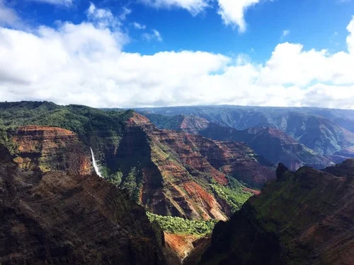 Lookout at Waimea Canyon
