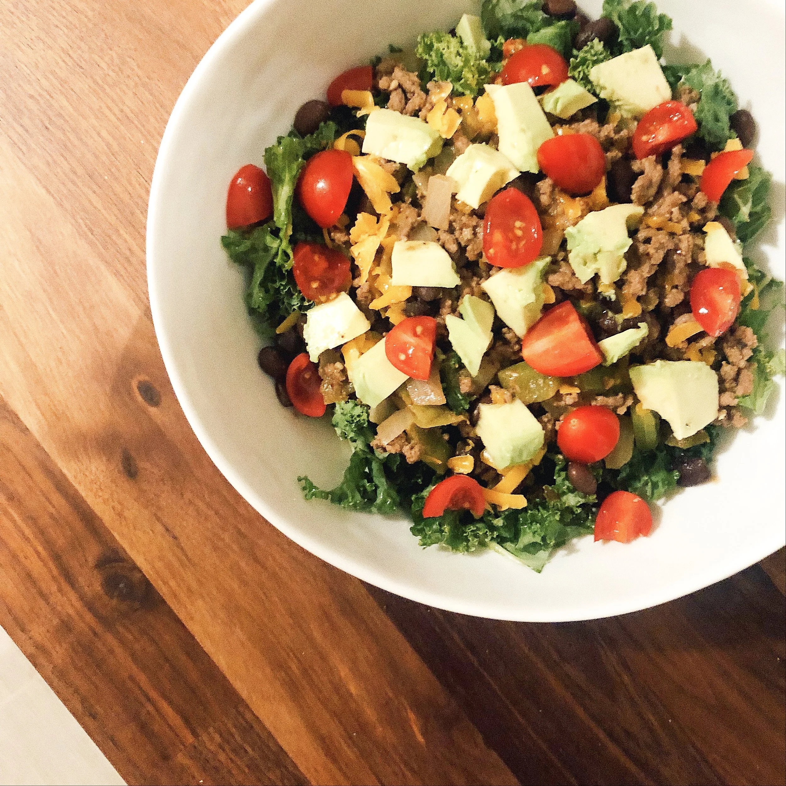 WEEKNIGHT TACO SALAD