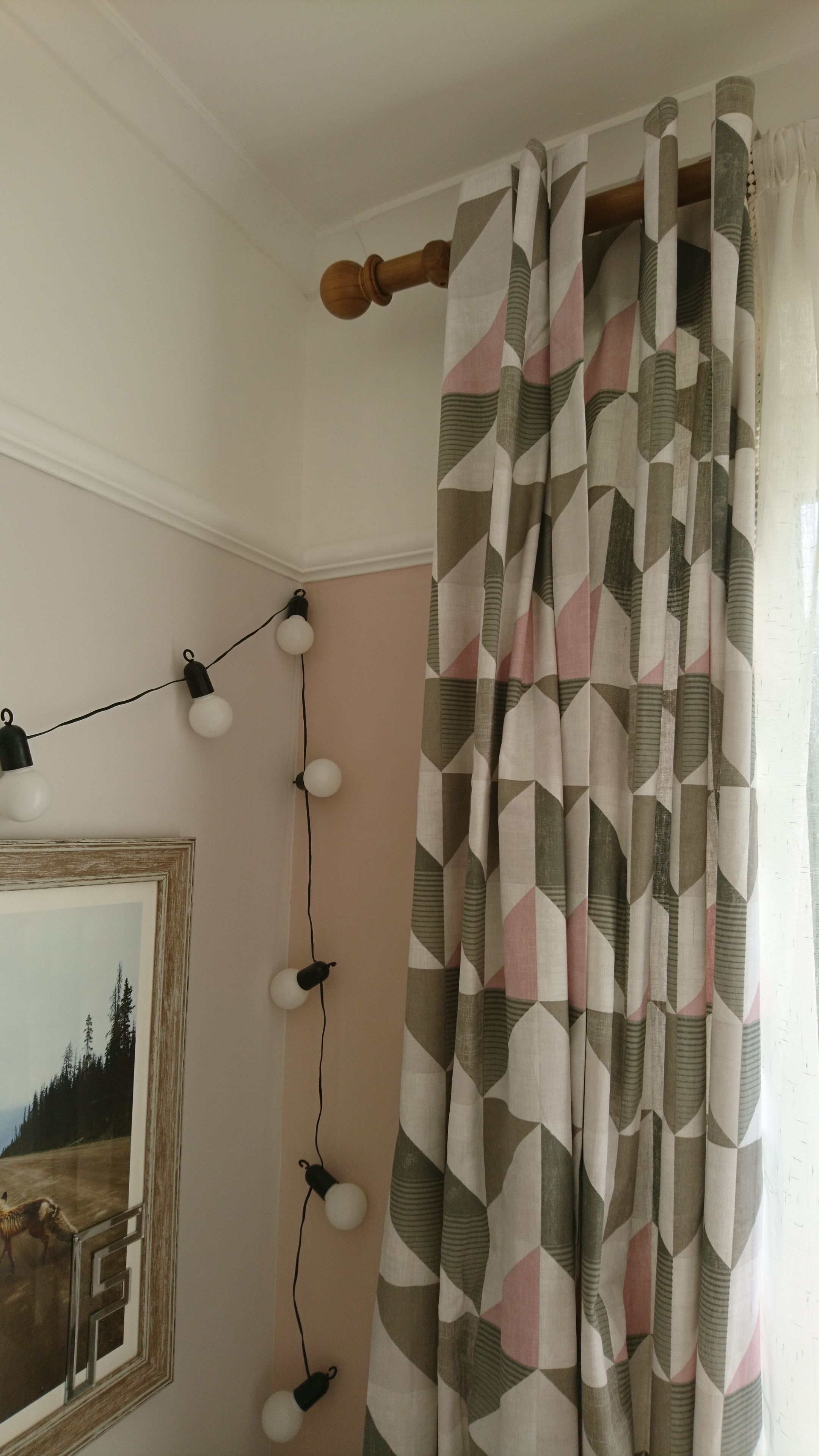 Swish Curtain pole and curtains
