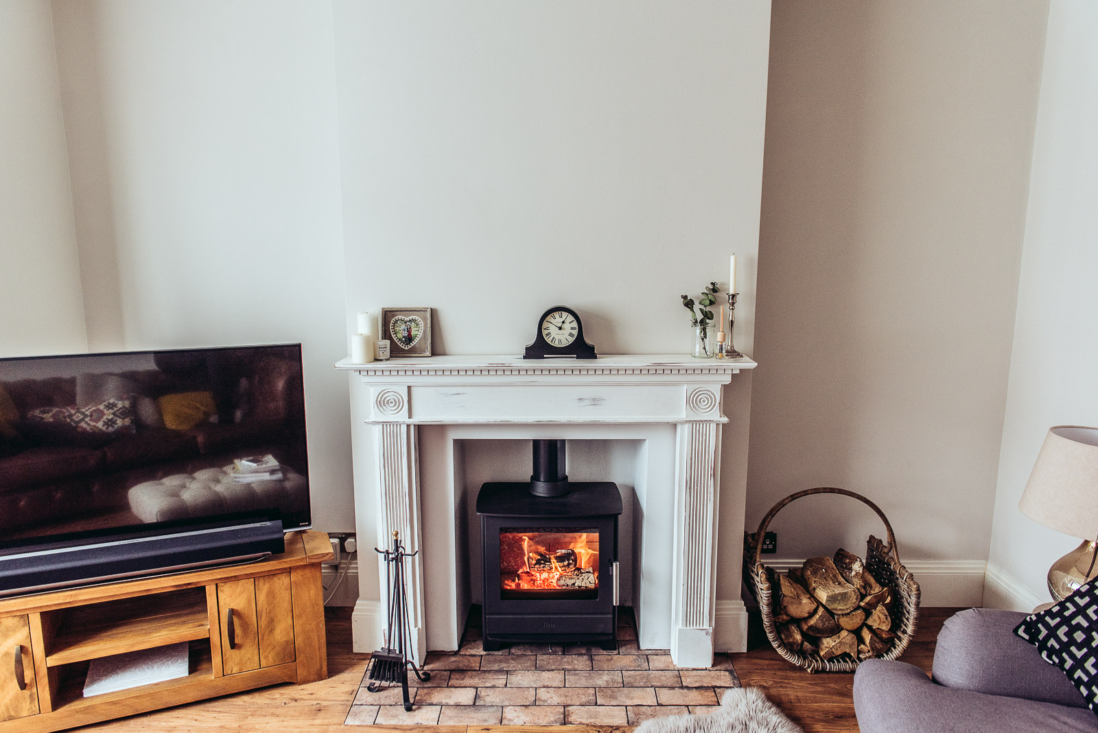 1930s house renovation living room alcove ideas