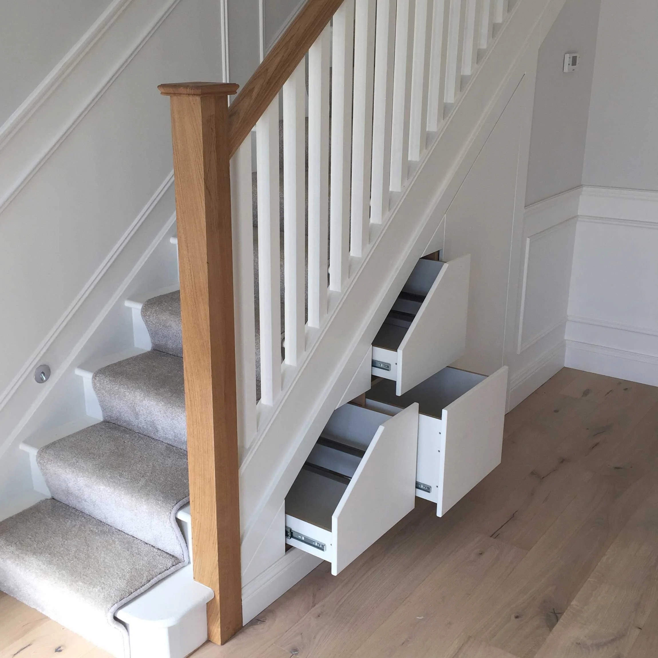 How to make the most of your staircase Staircase ideas, storage