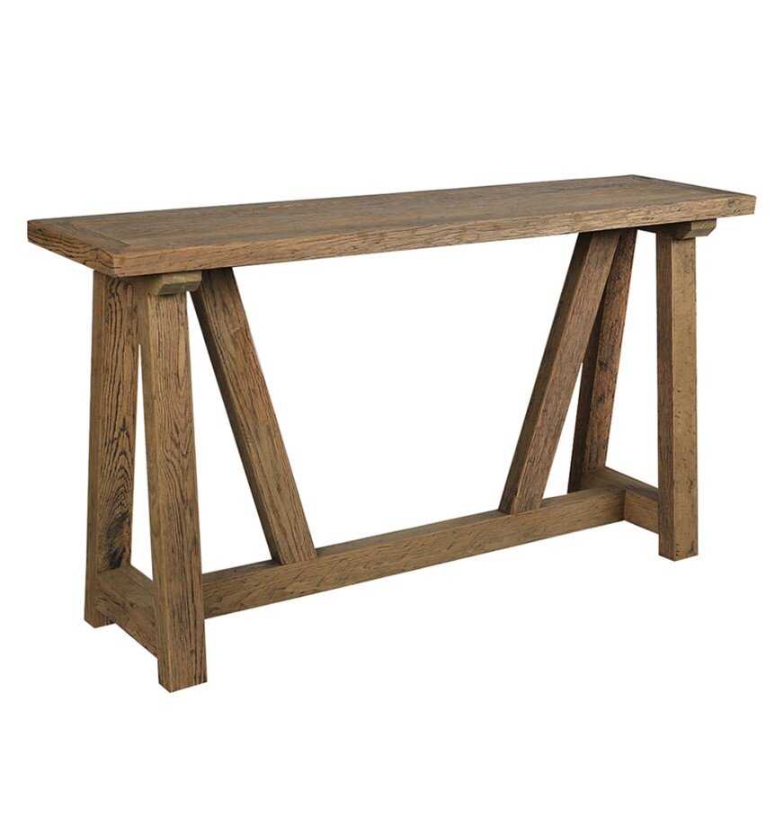 Solid oak hallway table ideas