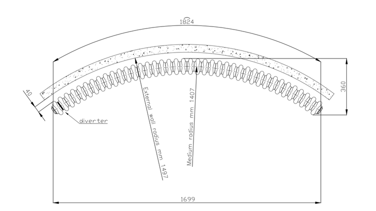 A curved radiator for a bay window | Fifi McGee