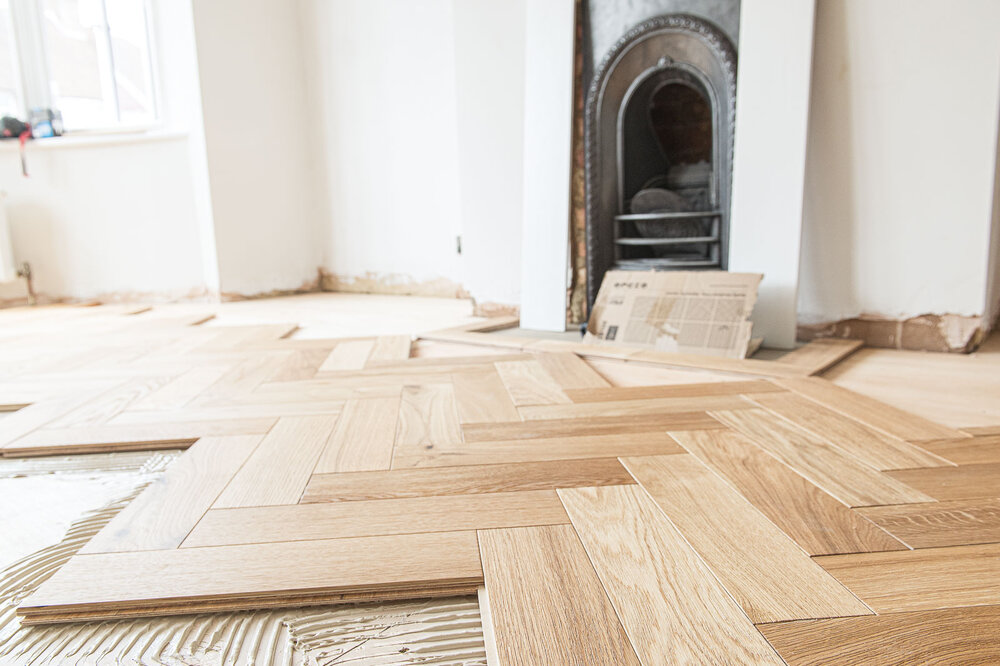 1930s House Renovation, How To Lay Parquet Laminate Flooring