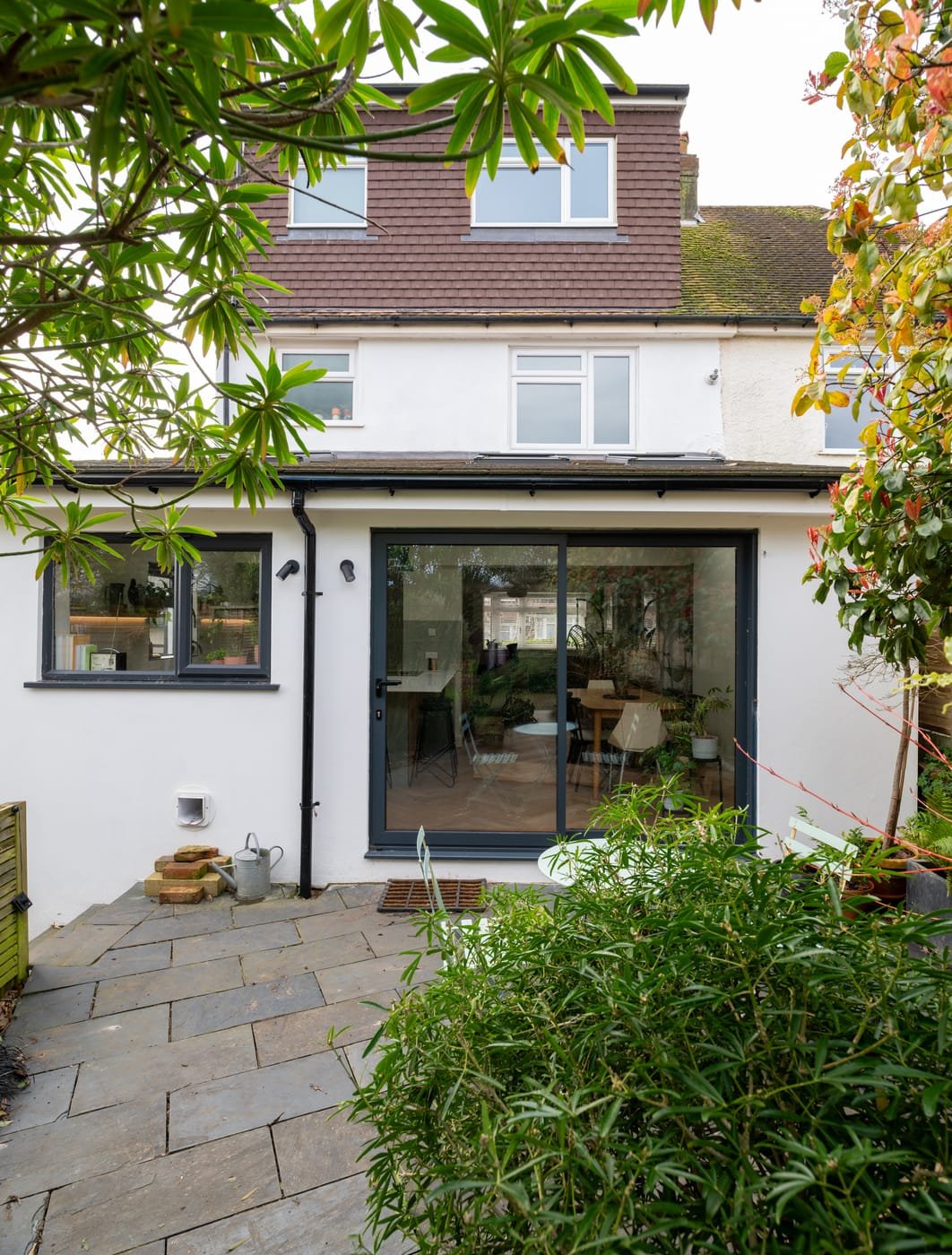 After - Jen & Stu's 1930s kitchen extension exterior shot