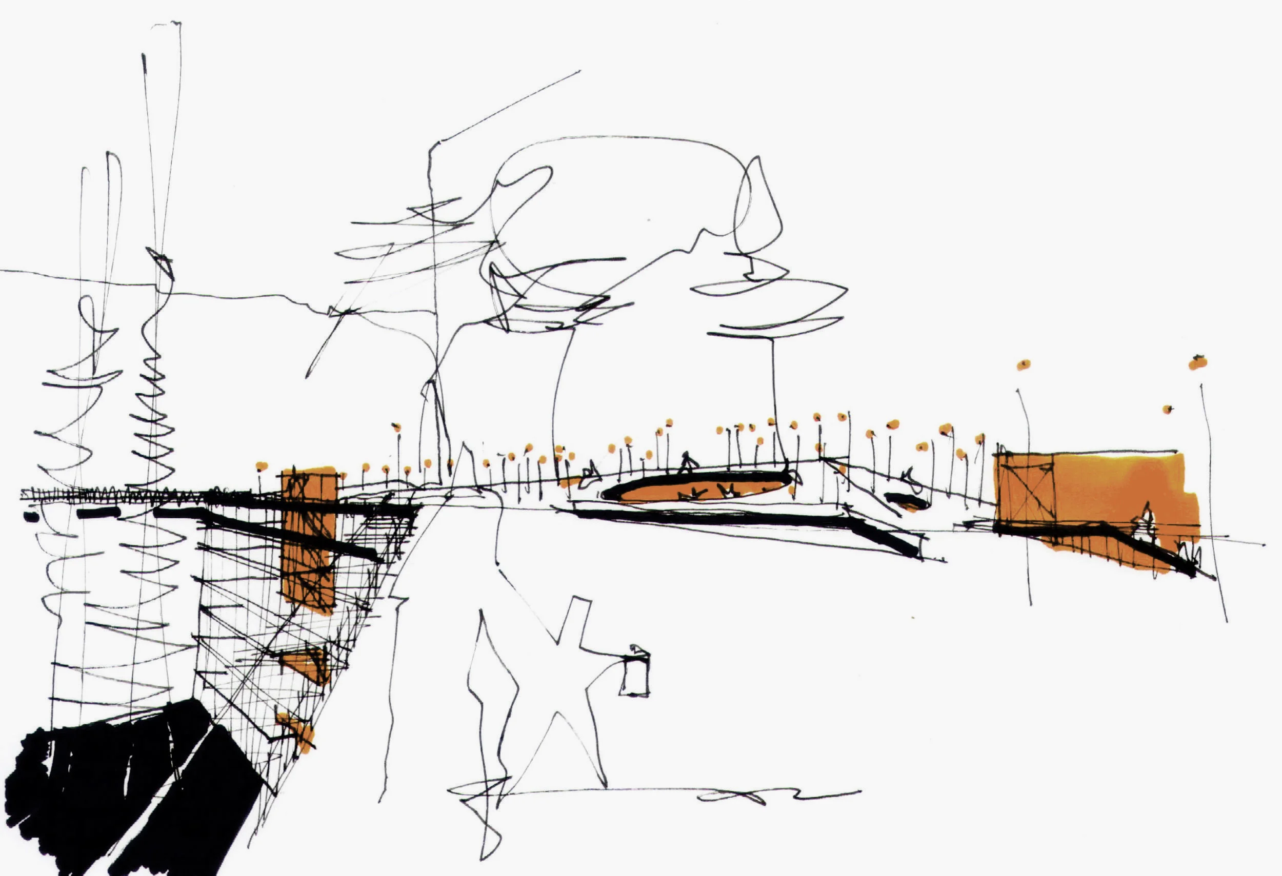  croquis &gt; puente de conexión físico a nivel de la superficie de encuentro superior  _____________________________________________________________________________________________________________________  sketch &gt; physical bridge connection at t