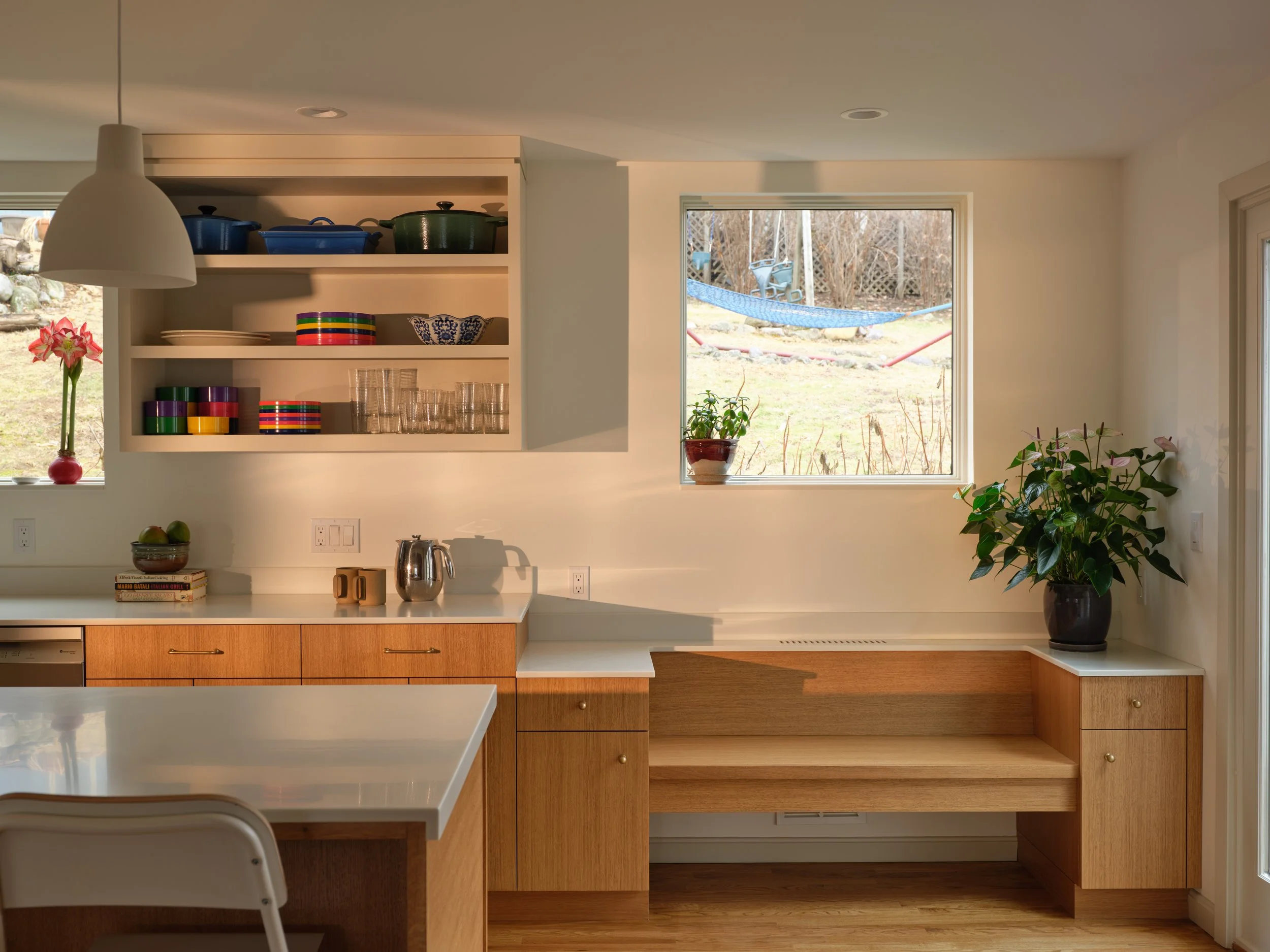 Contemporary Minimalist Kitchen Kitchen Remodel by Fine Point Cabinetry and Millwork LLC project photo 2