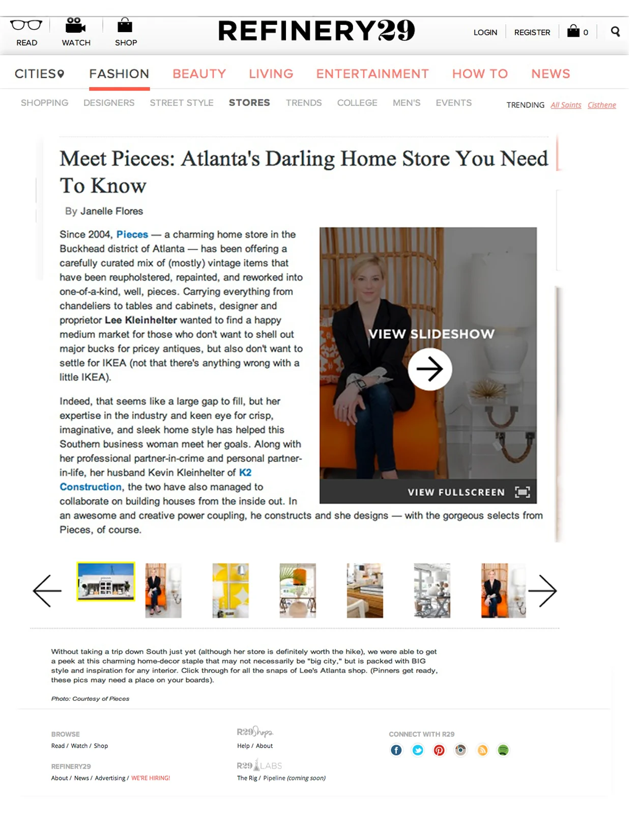 Refinery 29 - May 2012