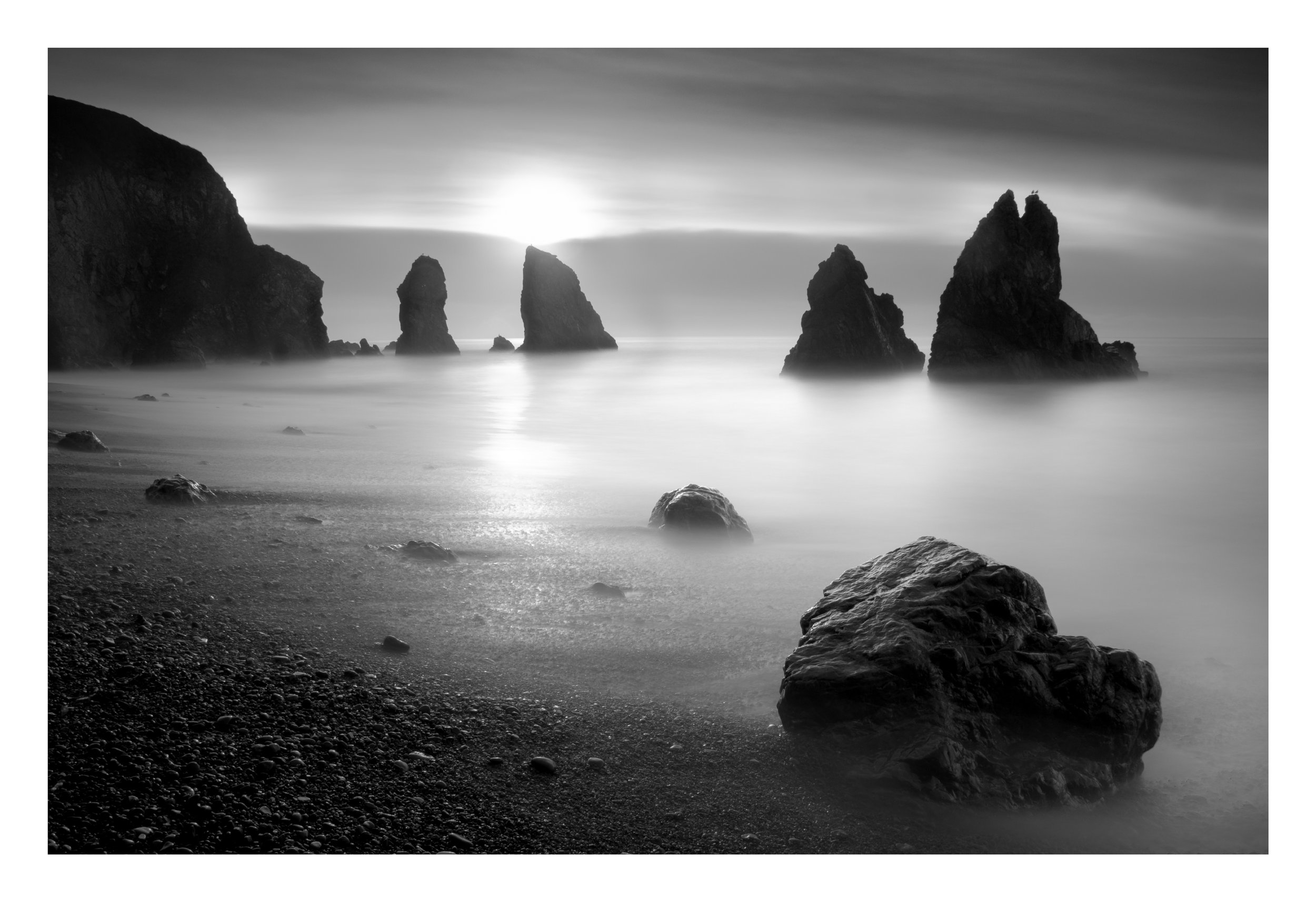 Image taken at dawn, unfortunately into the sun.