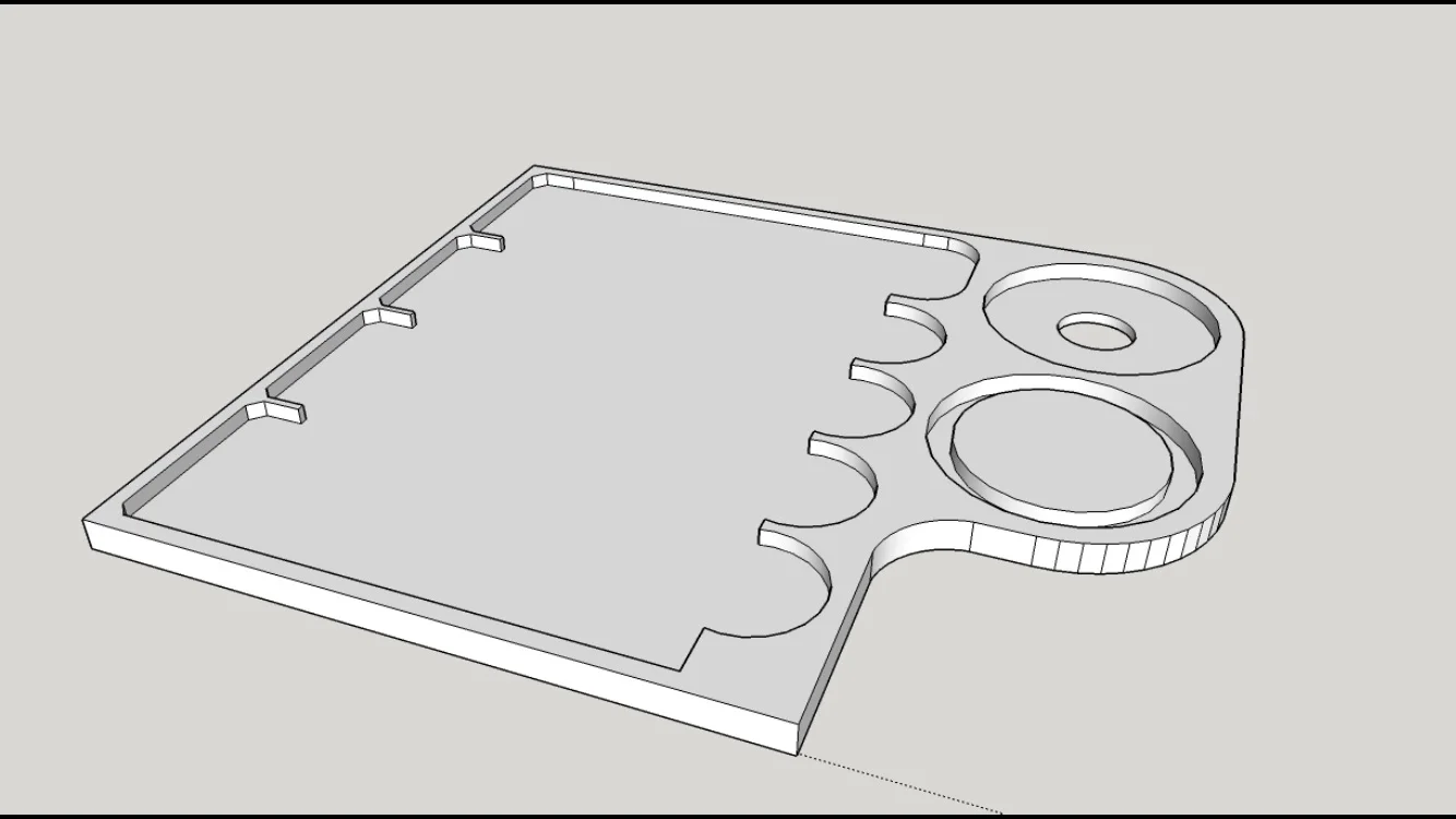 Version 4 - slightly different configuration that uses less material
