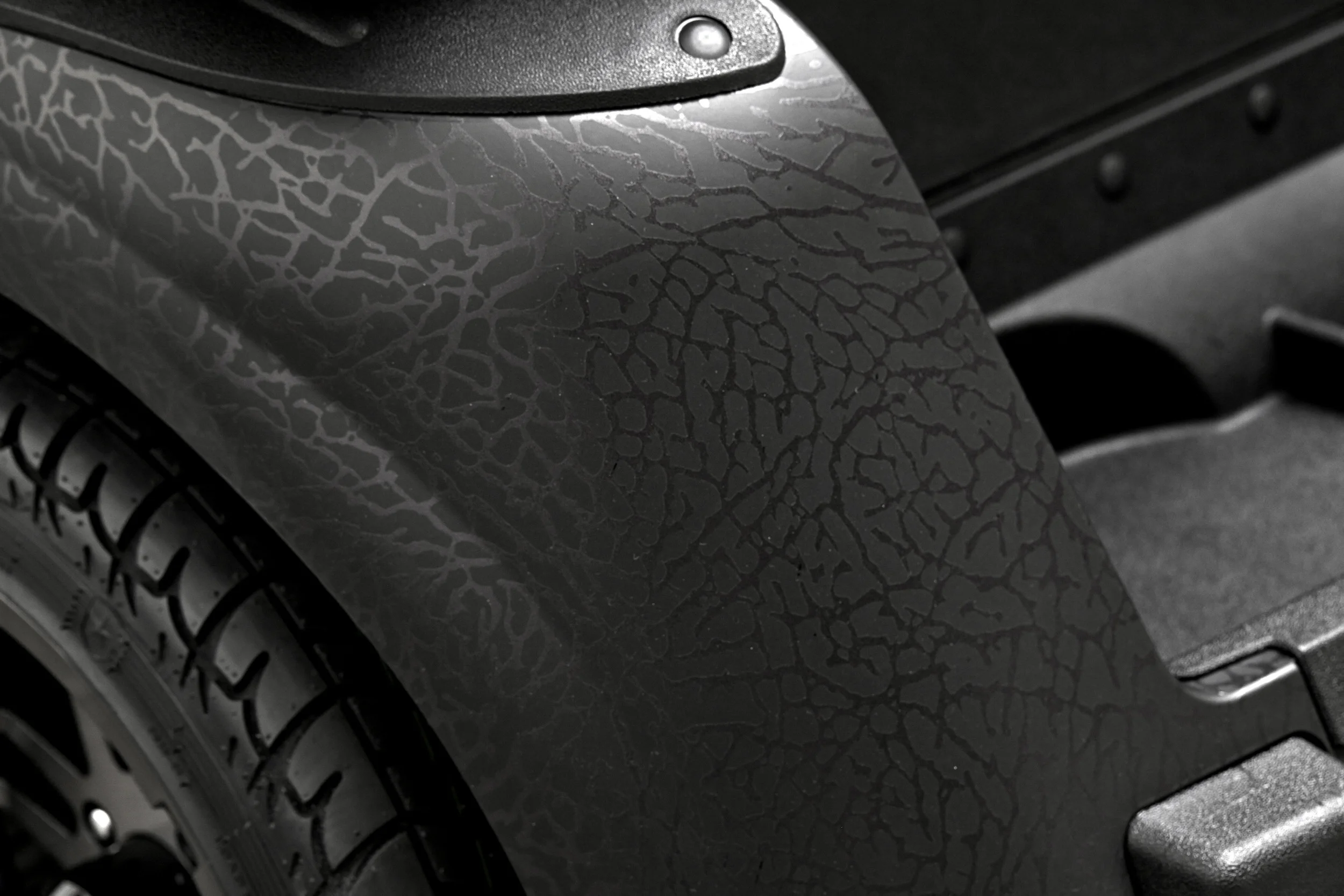 Photo of the custom paint