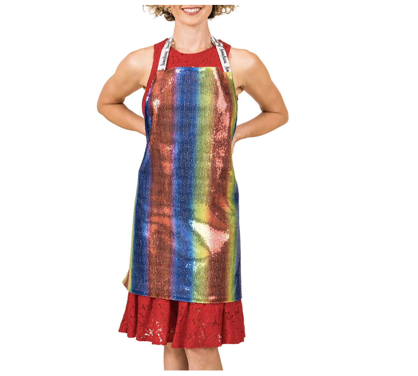 Sequin Apron