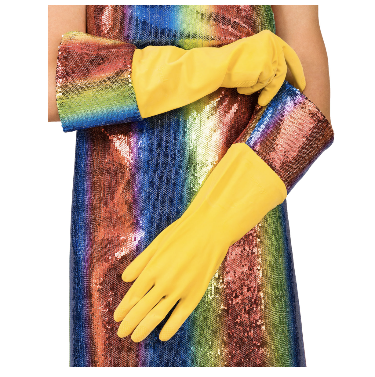 Sequin Dish Gloves