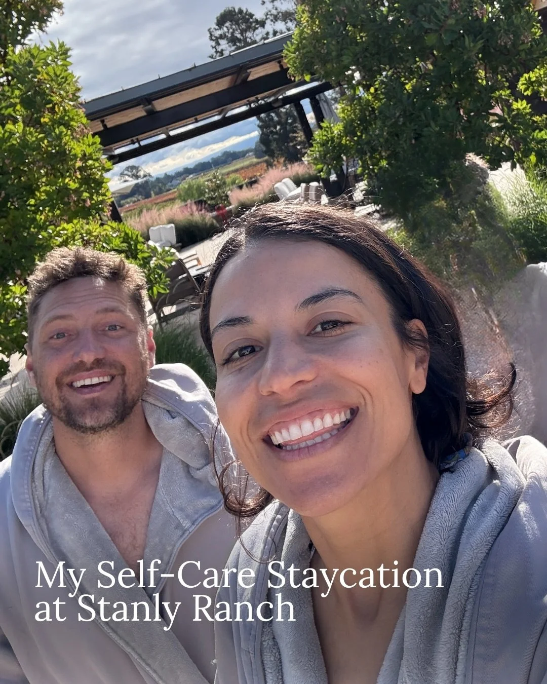 If growing older means more spa robes and quiet time, I accept.