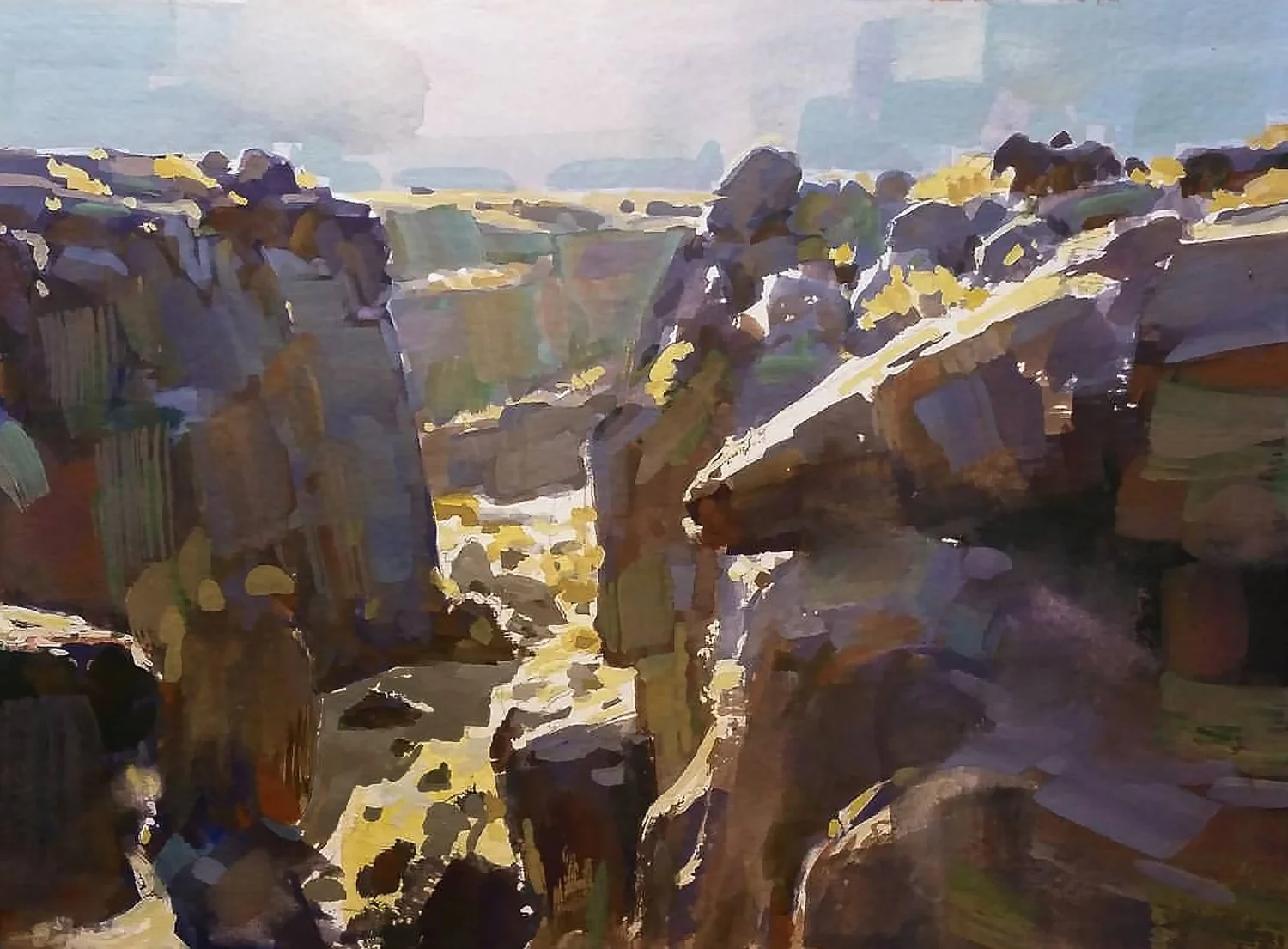 Fossil Falls.