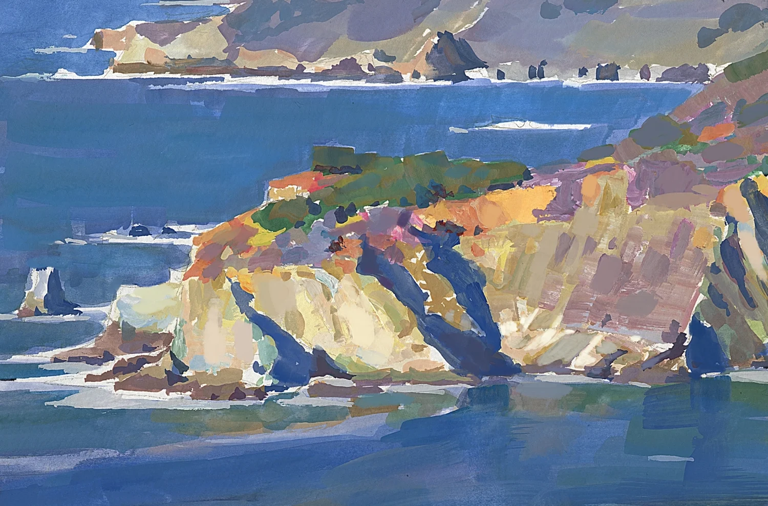 Sherbet Cliffs.