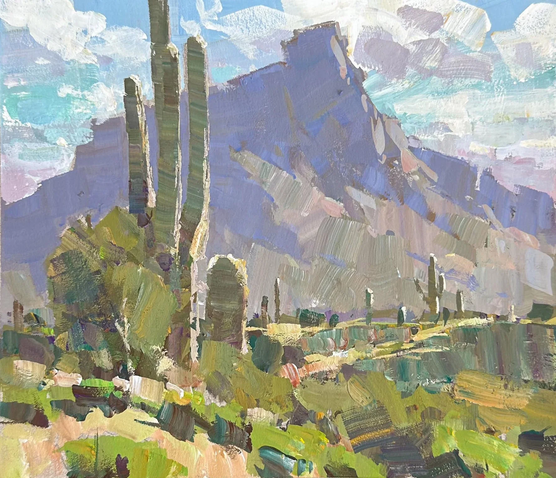 5 day Gouache Painting Workshop at Tanque Verde Ranch