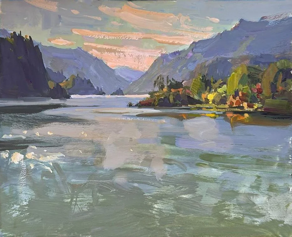 Sunset over the Gorge