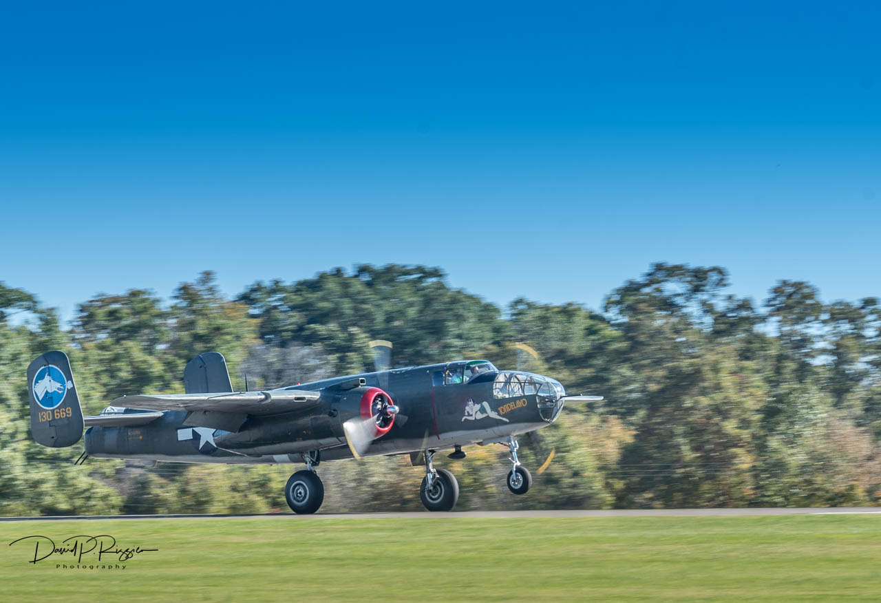 B-25 Landing