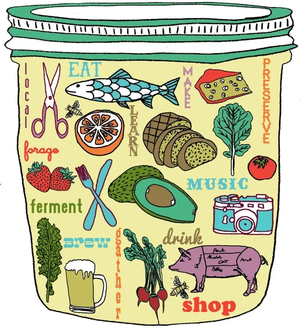 Commissioned work for a food festival