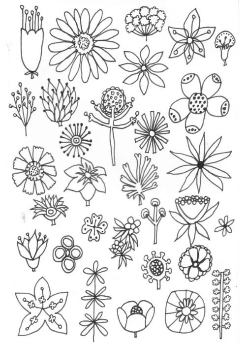 Commissioned work: coloring book page
