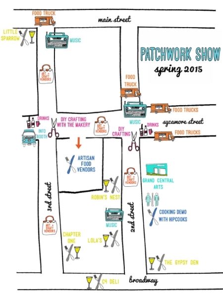 Patchwork Show map