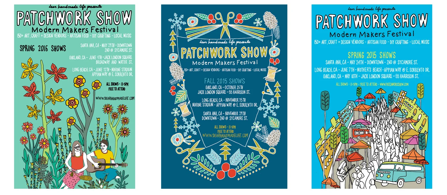craft show event posters nicole stevenson studio.jpg