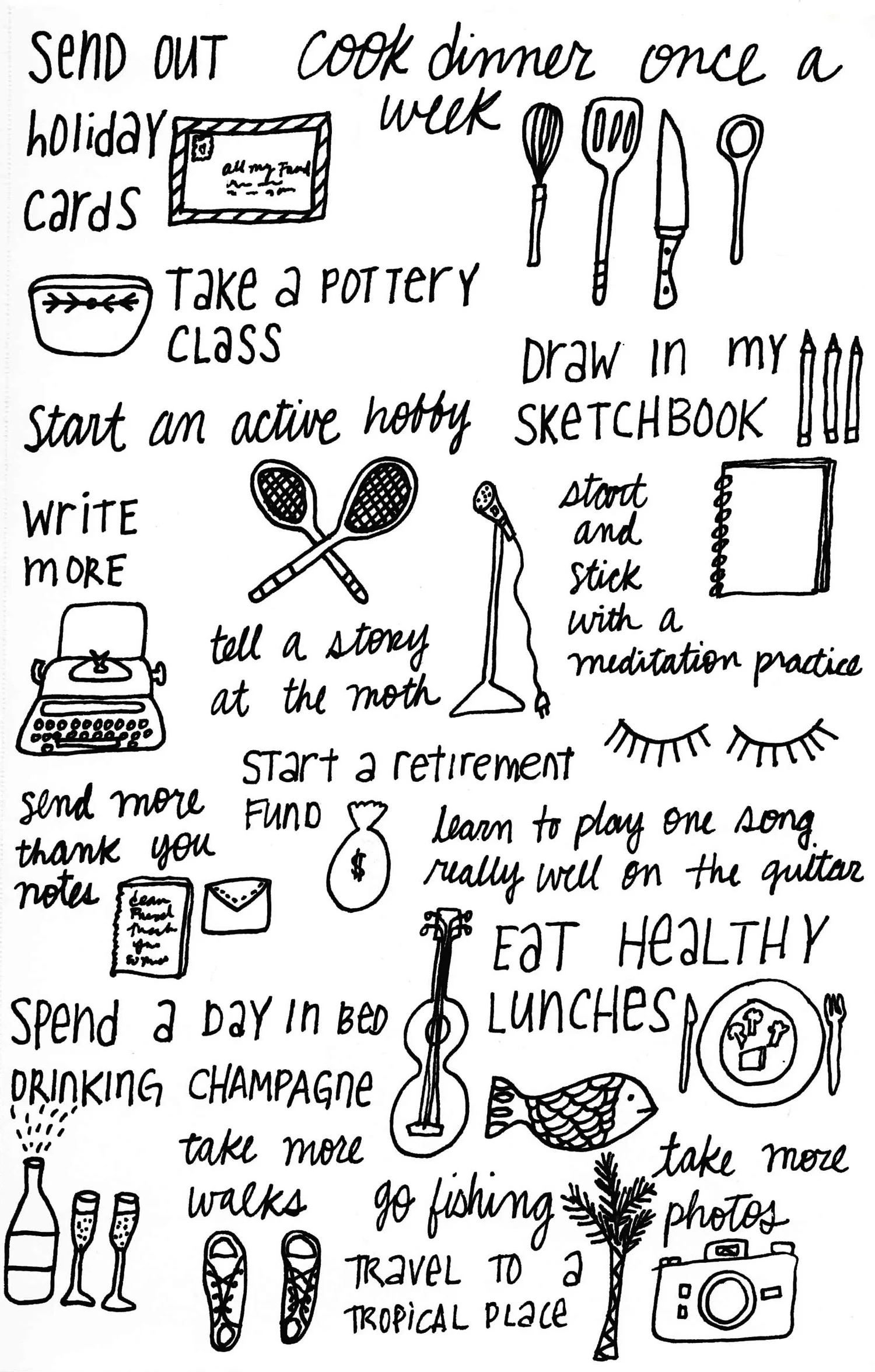 Bucket list
