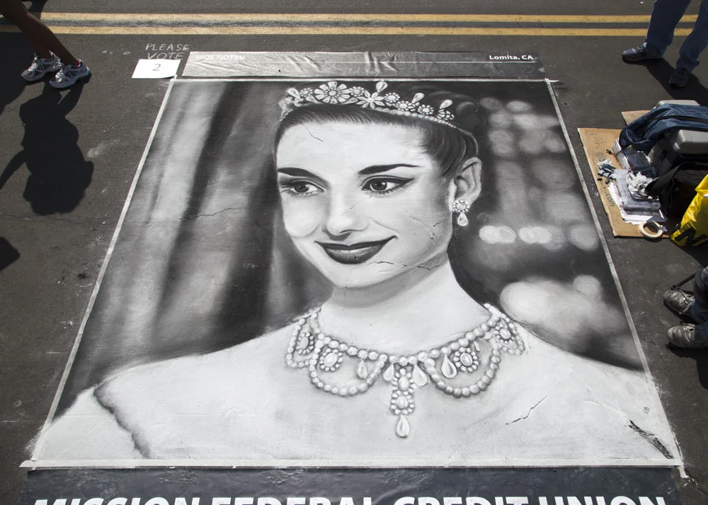 Audrey Hepburn from "Roman Holiday"