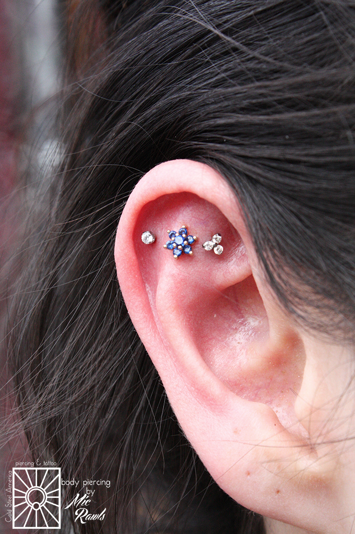 Cute little project Mic got to put together last week, featuring beautiful jewelry from Body Vision Los Angeles and NeoMetal. Such a great combination!