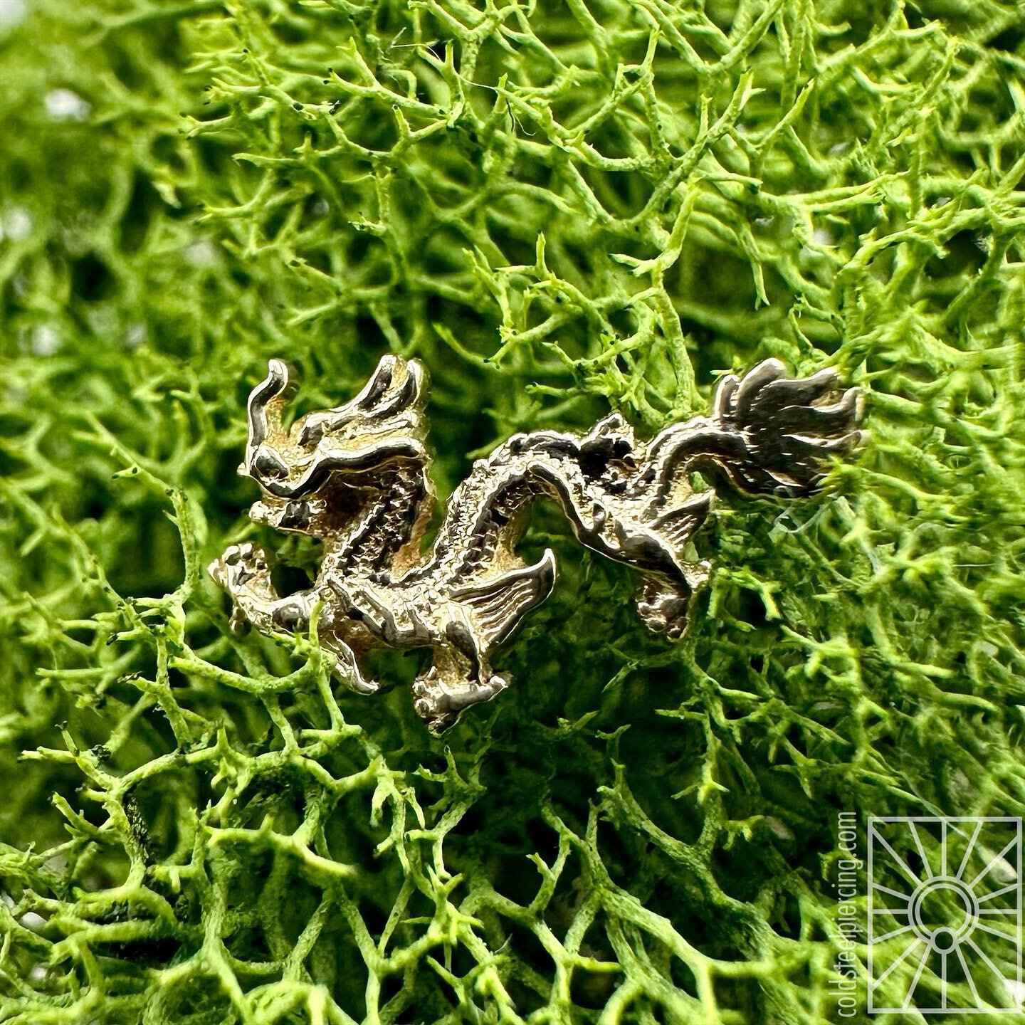 Who is this little wiggly guy? A yellow gold threaded &ldquo;Mini Fei Long&rdquo; end from BVLA! 🐉✨
-----------------------------
Follow us!
Facebook.com/coldsteelamerica
Instagram @coldsteelpiercing
Coldsteelpiercing.com
Coldsteelusa@gmail.com
----