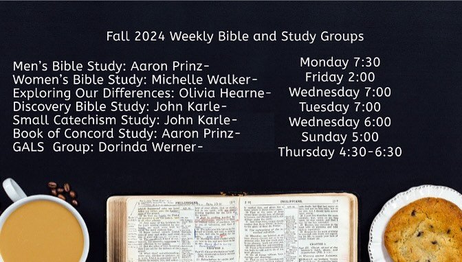 Looking for a Bible study to join this semester? 

Check out a variety of Bible studies offered at The Chapel! 

You, your friends, roommates, and anyone else are welcome! See the Events Calendar at ulctamu.org for the various locations (on campus, a