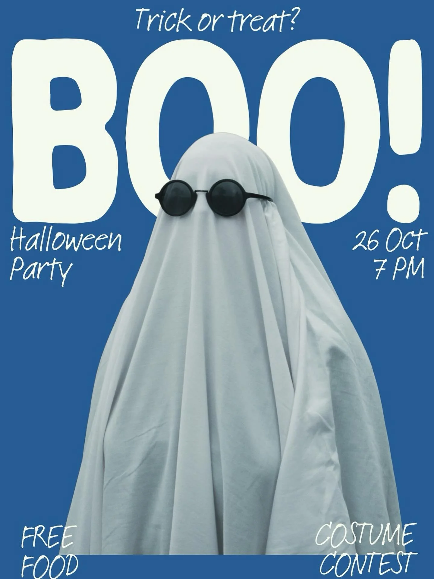 Join us for a Halloween party at the chapel this Sunday at 7pm! Pull up in your favorite costume &amp; bring a spooky dessert! 🎃 👻