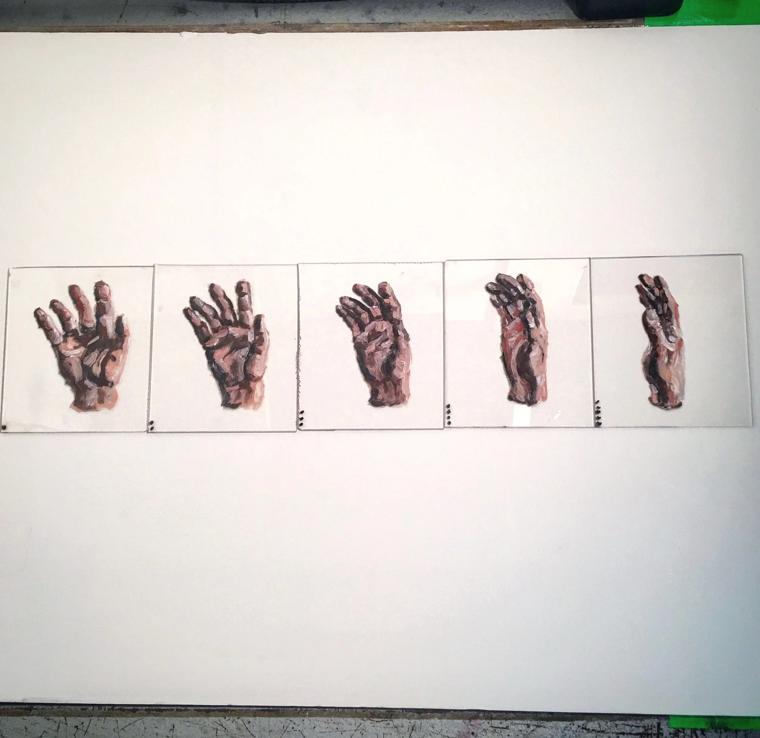 Individual Frames of Hand 