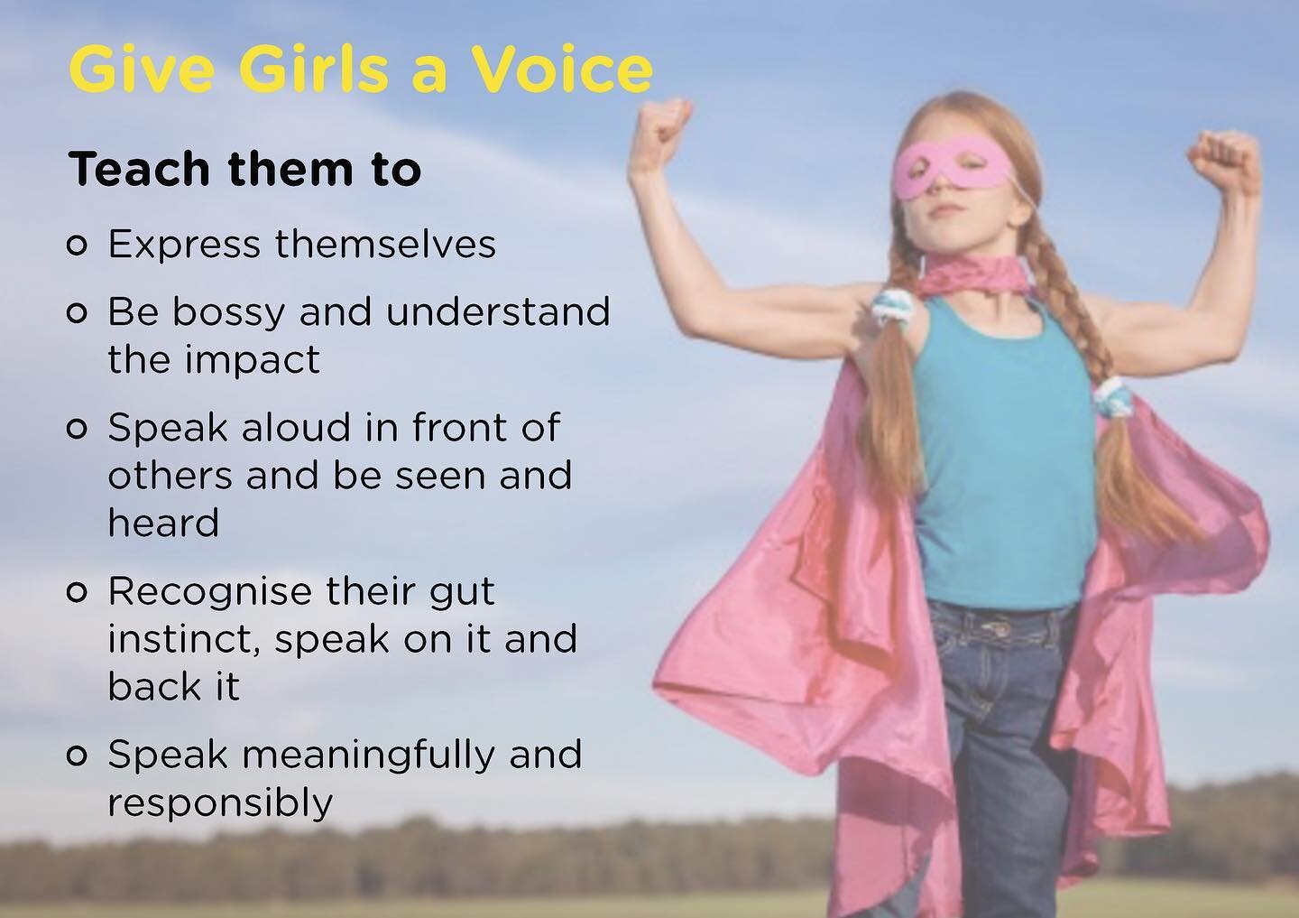 GIVE GIRLS A VOICE.
It was International Day fo the Girl yesterday. According to UNESCO, there are an estimated 130 million girls between the ages of 6 and 17 out of school. There is so much we can do.

I work with educated women everyday who still f