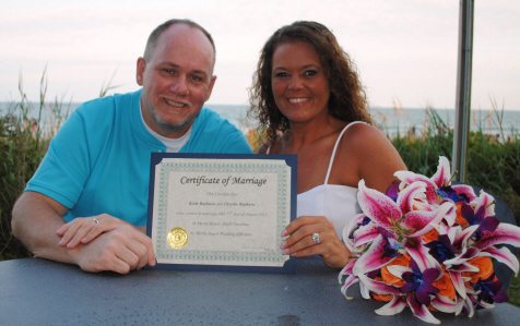 Certificate of Marriage Photo