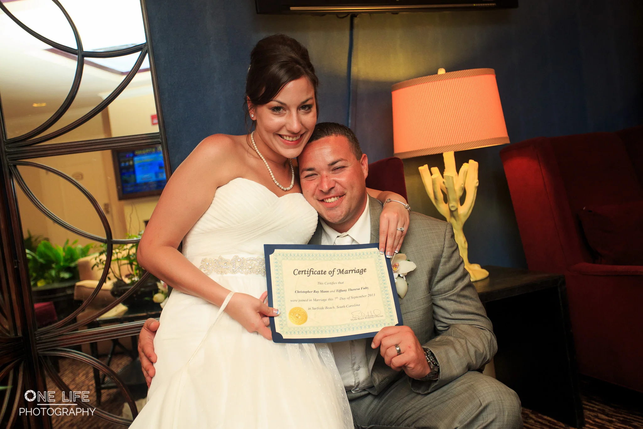 Bride & Groom Photo