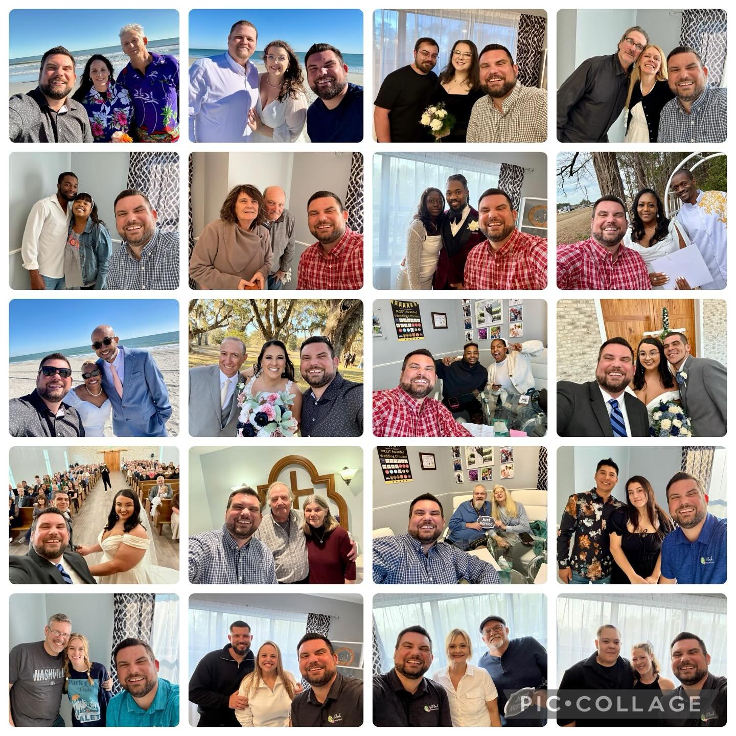 Congratulations January 2025 Couples! 

#congratulations #newlyweds #januaryweddings #officiantselfies #officiantselfie #weddingofficiantselfie #weddingselfie #weddingofficiant