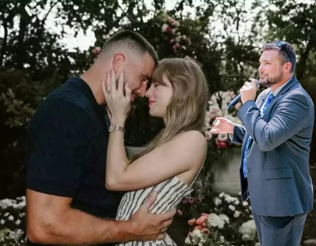 It&rsquo;s Me&hellip; Hi&hellip; I&rsquo;m the Officiant, it&rsquo;s me. Big congrats to Taylor &amp; Travis on their engagement! I&rsquo;m ready whenever you want to set the date. ✨💍🩷

#TaylorandTravis #congratulations #ShesaidYes #myrtlebeachwedd